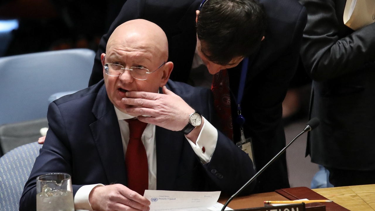 Руският постоянен представител към ООН напусна заседание на Съвета за сигурност заради изявление на Шарл Мишел