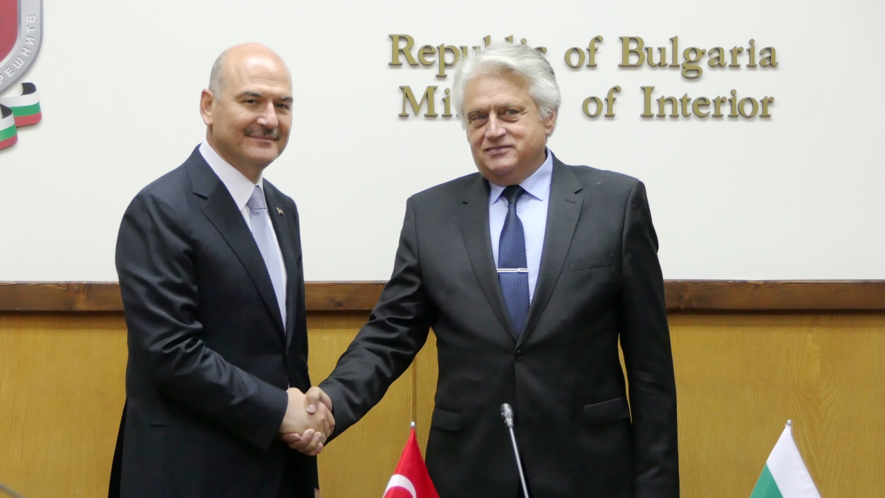 Бойко Рашков се срещна с турския вътрешен министър