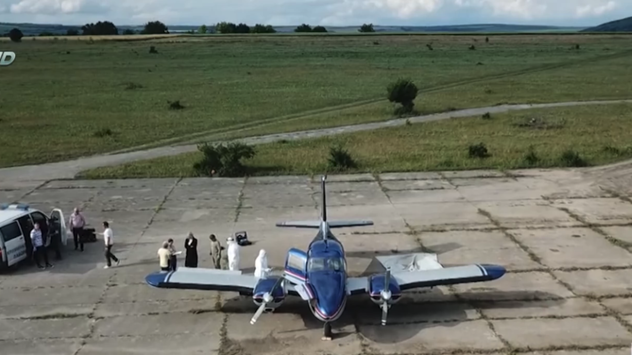 Шестместният самолет-нарушител Пайпър, който навлезе във въздушното пространство на 7