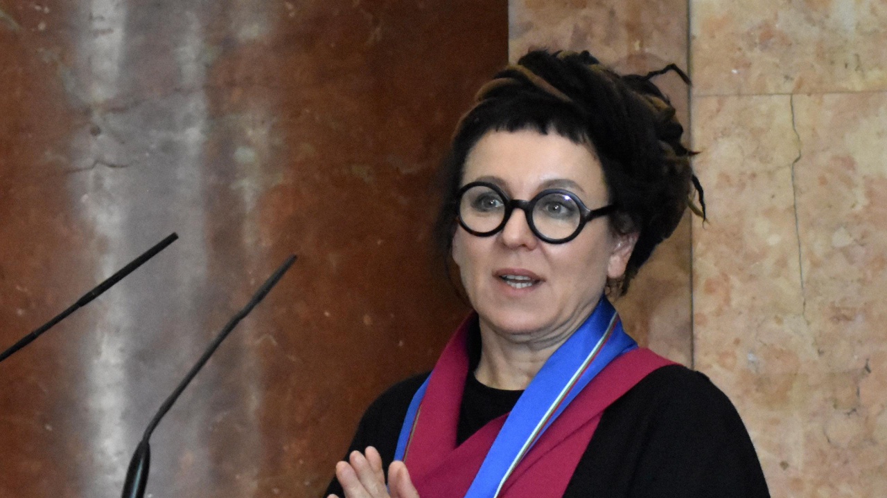 Нобелистката Олга Токарчук получи званието „доктор хонорис кауза“ на Софийския университет