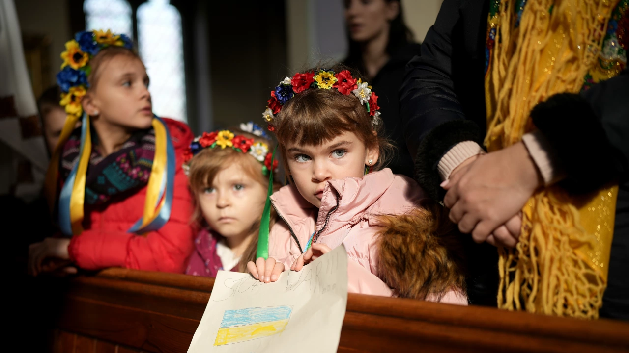 Деца от детски домове на окупирана от Русия украинска територия