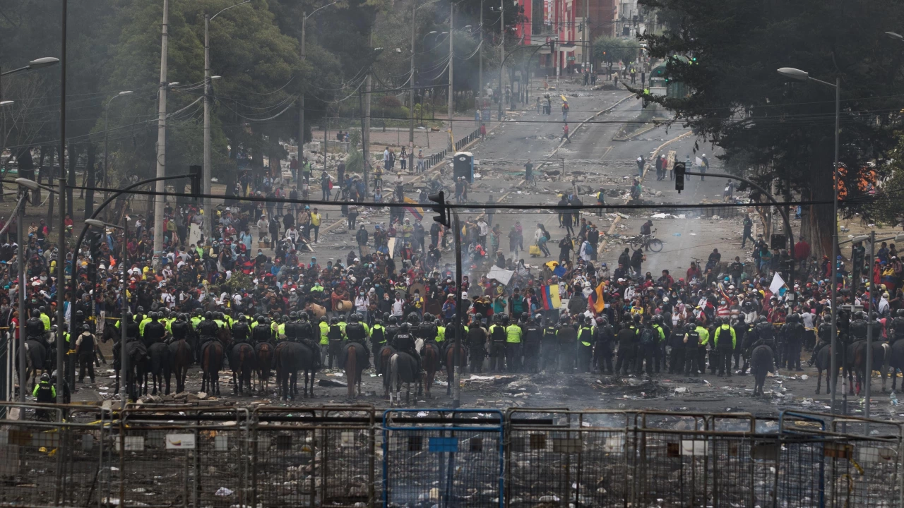 Протестиращите в Еквадор искат да извършат държавен преврат заяви президентът