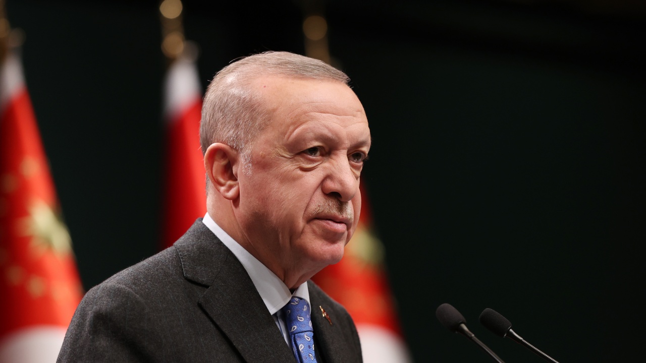 Турският президент Реджеп Тайип Ердоган заяви преди да замине за