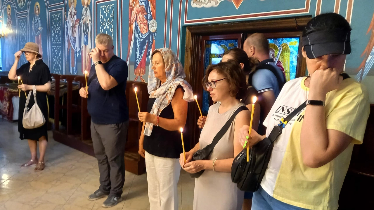 В храм Св Иван Рилски в Бургас днес отслужиха панахида