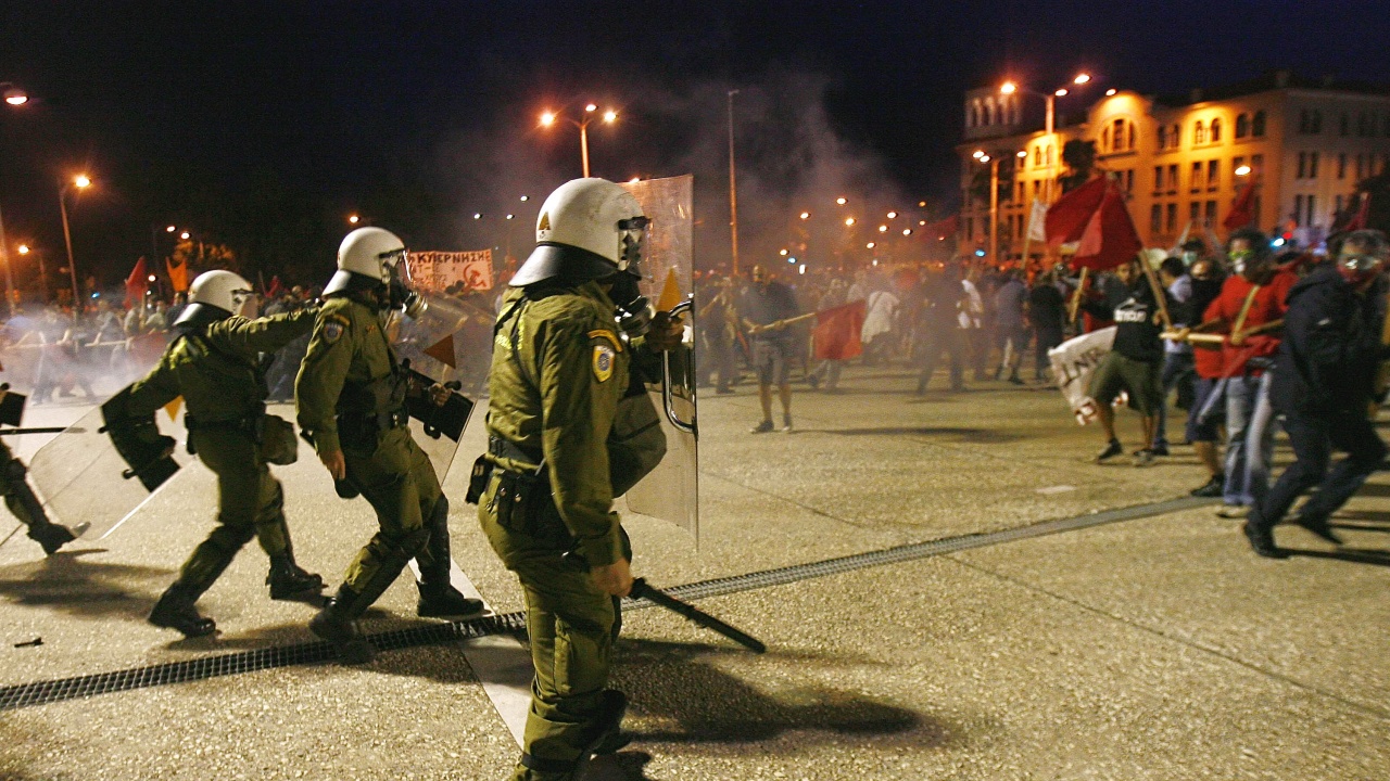 Отново напрежение на протест в Скопие