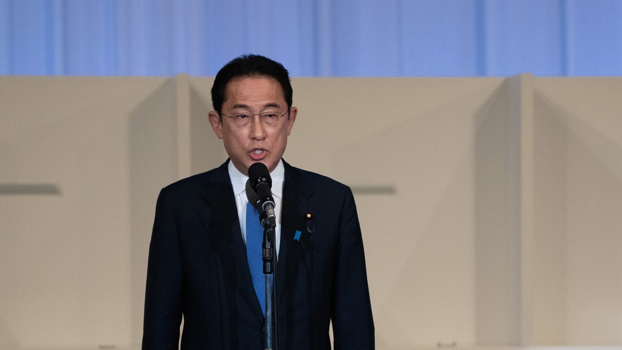 Премиерът на Япония  Фумио Кишида заяви днес, че няма да