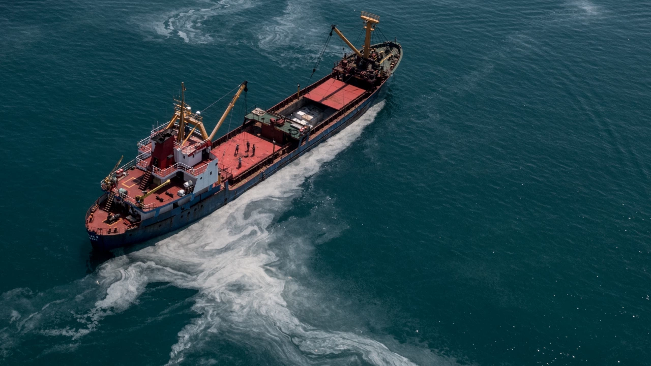 Турция е спряла товарен кораб плаващ под руски флаг край