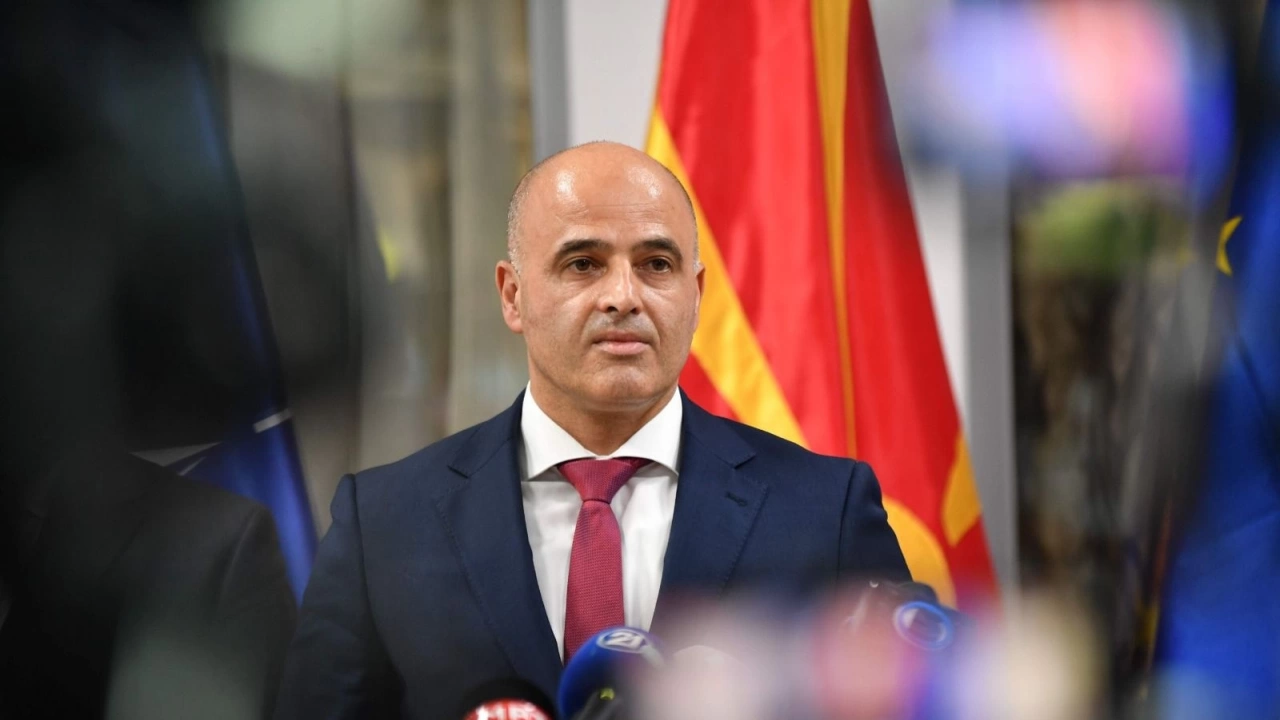 Премиерът на Република Северна Македония Димитър Ковачевски излезе с обръщение