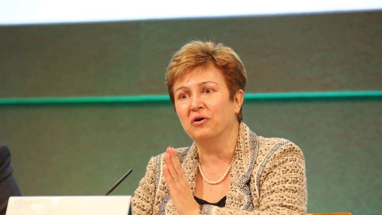 Ръководителката на Международния валутен фонд МВФ Кристалина Георгиева предупреди представители