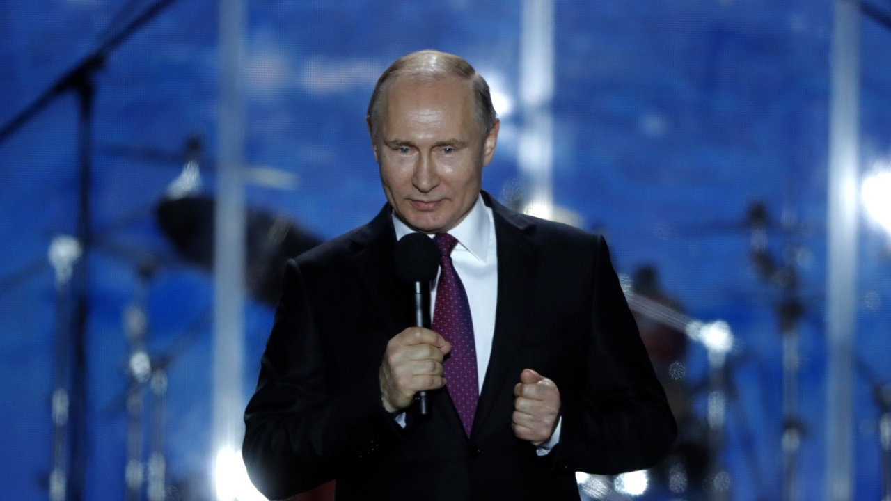 Президентът на Русия Владимир Путин Владимир Путин - руски политик.