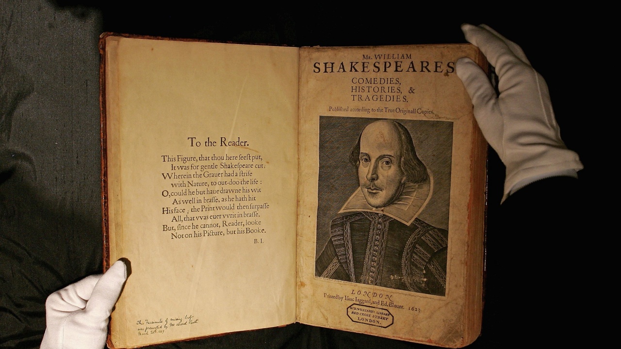 Екземпляр от  първото фолио на Уилям Шекспир беше продаден за 2,4 милиона долара