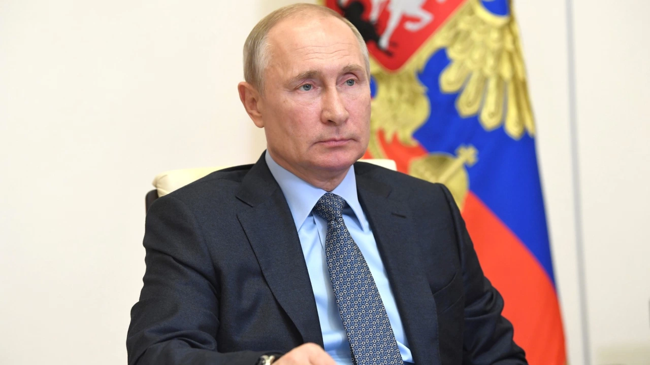 Президентът на Русия Владимир Путин Владимир Путин руски политик