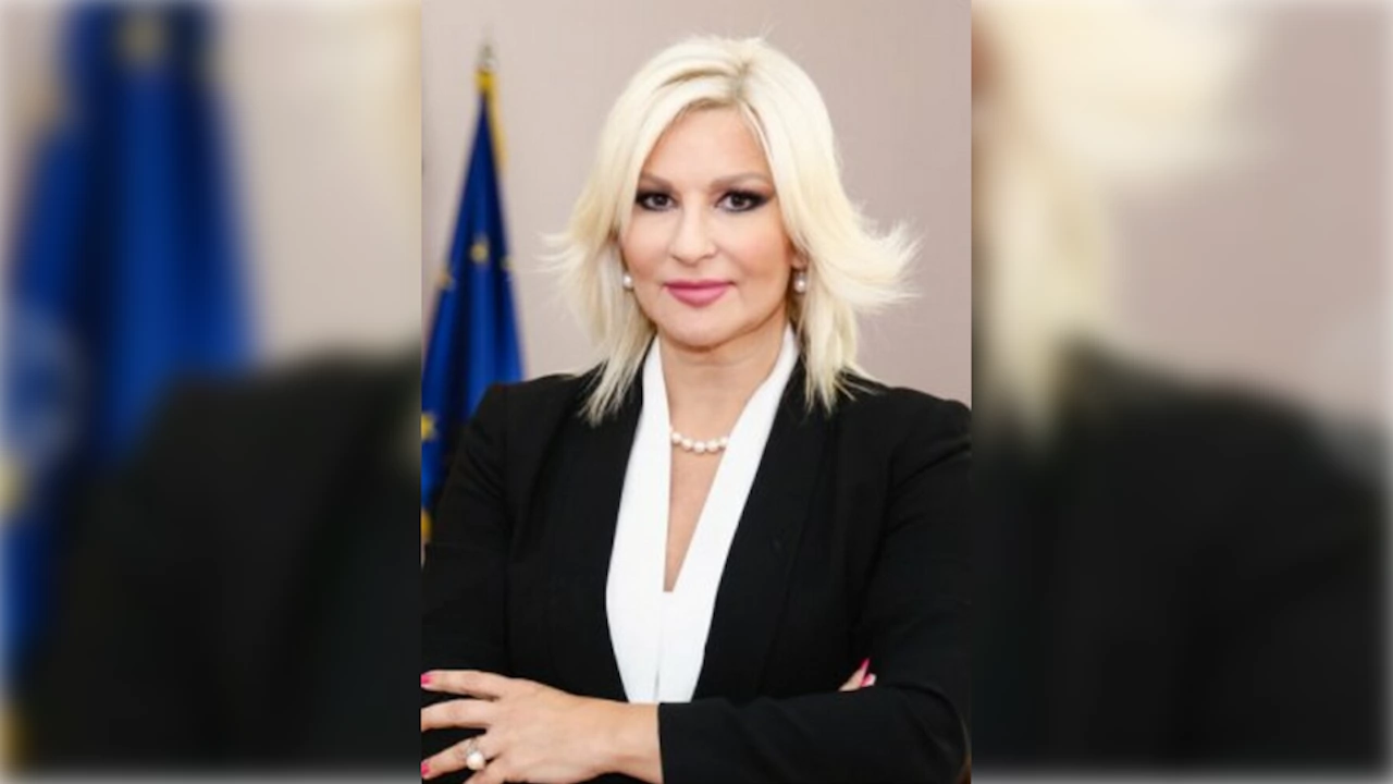 Министърът на минното дело и енергетиката на Сърбия Зорана Михайлович