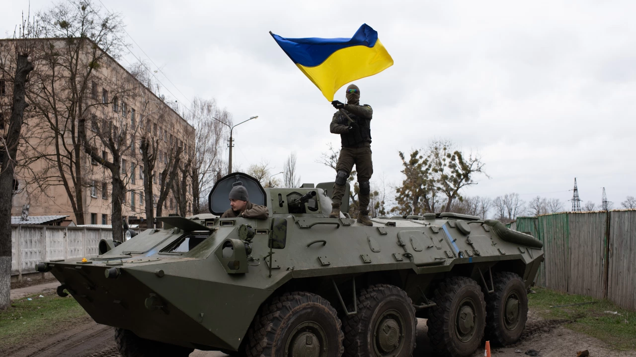 Украинските сили постепенно навлизат в източната Херсонска област която беше