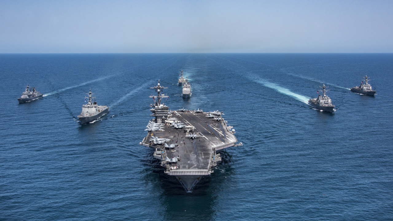 САЩ разположиха самолетоносач и бойни кораби около Тайван