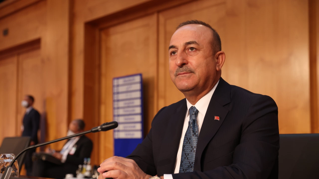 Министърът на външните работи на Турция Мевлют Чавушоглу заяви днес