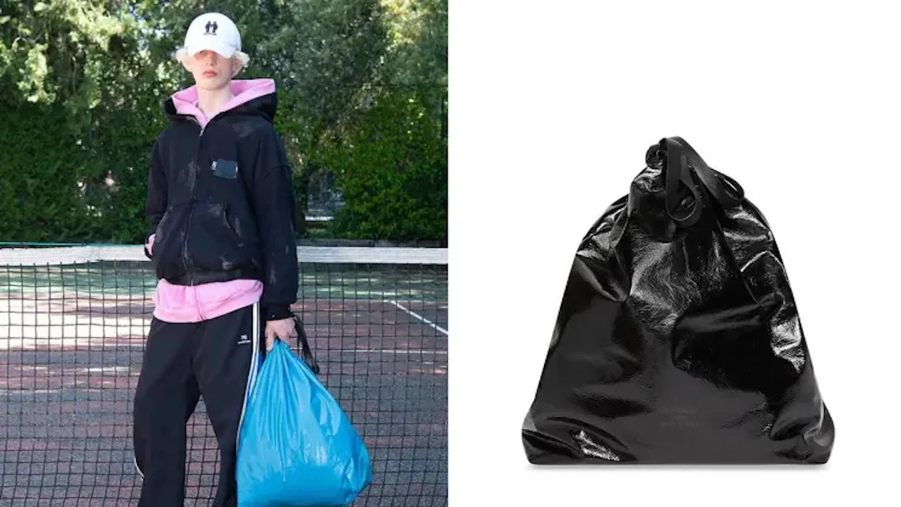 Balenciaga продава раници вдъхновени от визията на торби за боклук