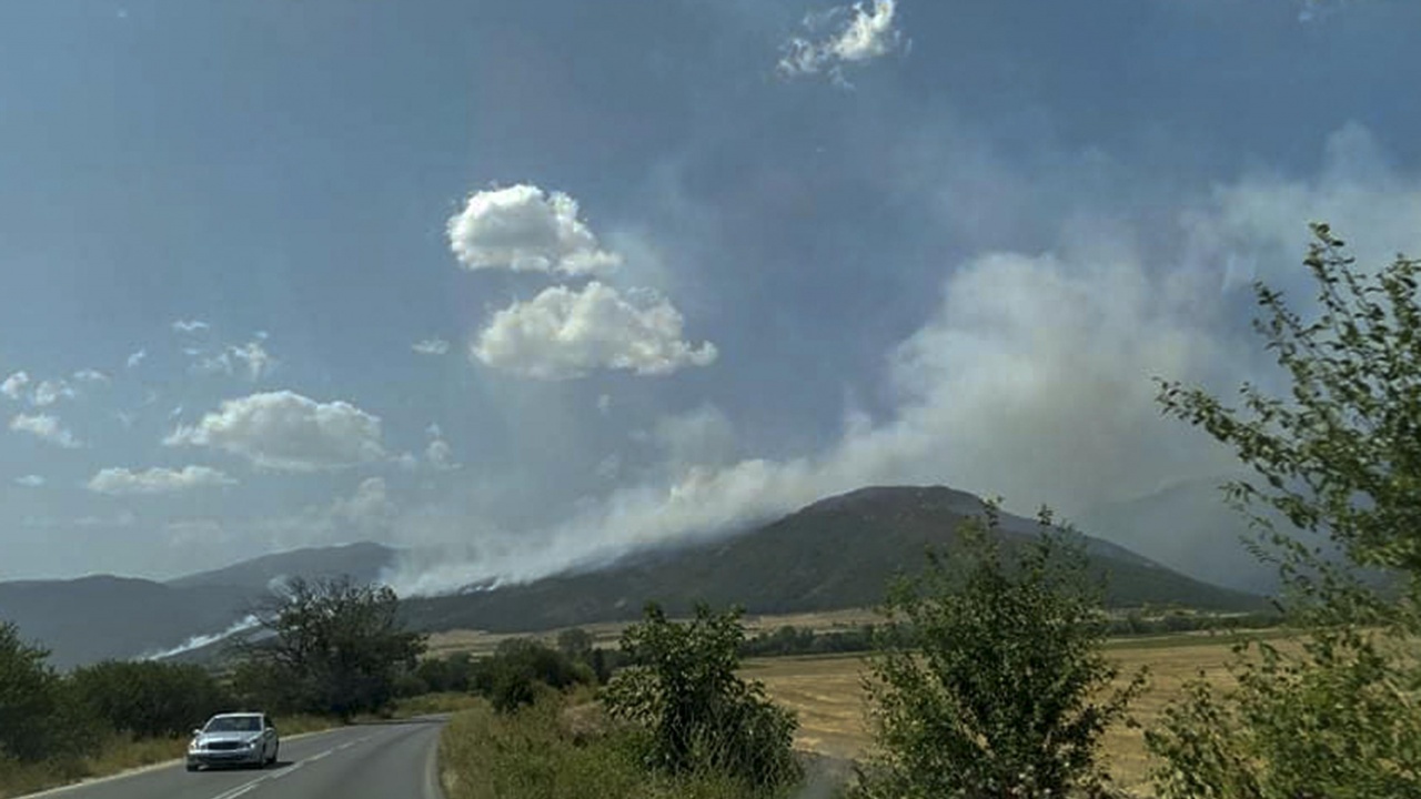 Хиляди декари гора изгоряха в Елшица край Пазарджик. След тридневна