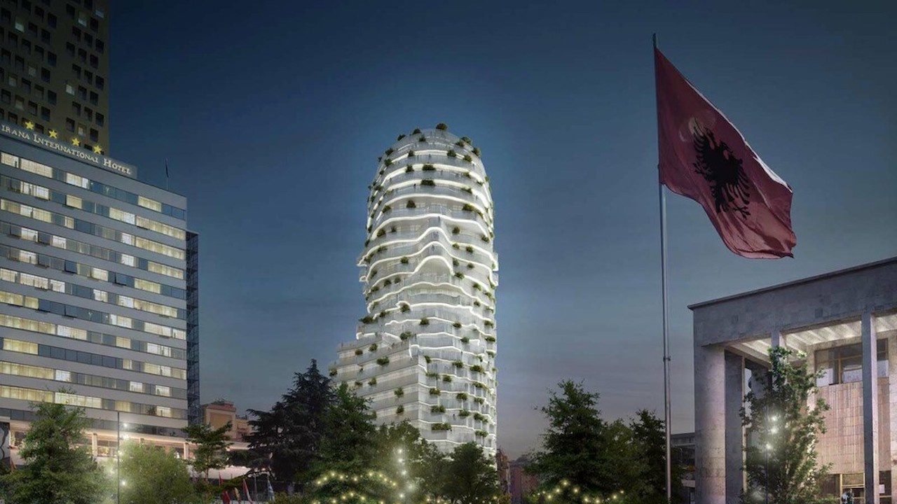 В Тирана ще строят 85-метров небостъргач