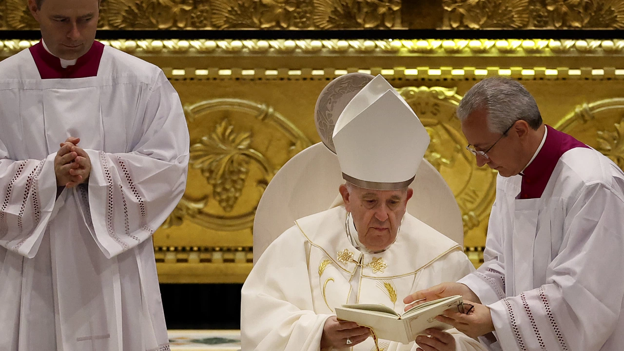 Планираната визита на Папа Франциск Франциск на латински Franciscus PP