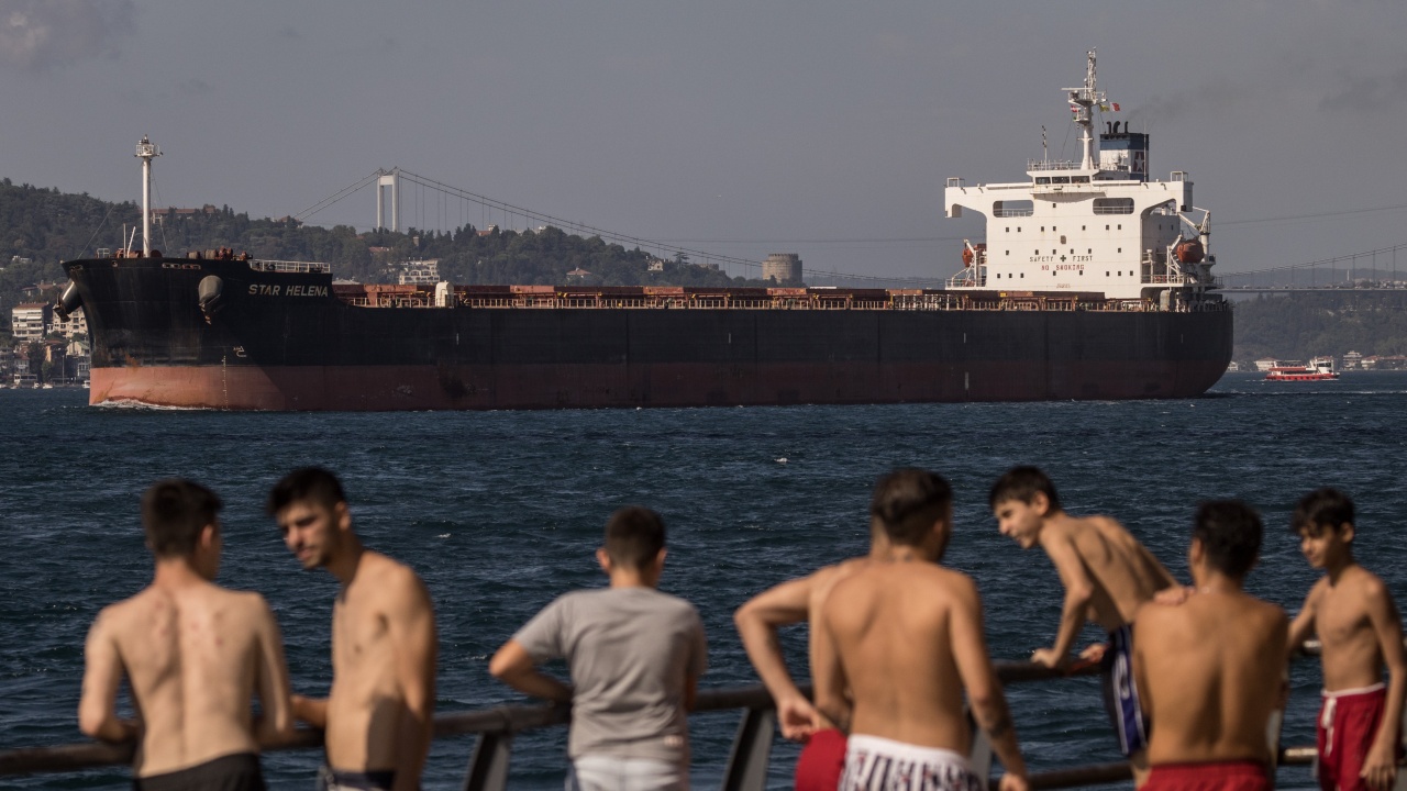 Турция: Още два кораба със зърно потеглиха от украински пристанища