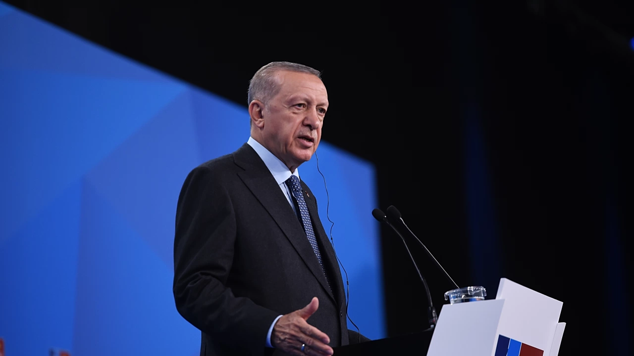 Президентът на Турция Реджеп Тайип Ердоган заяви в понеделник че