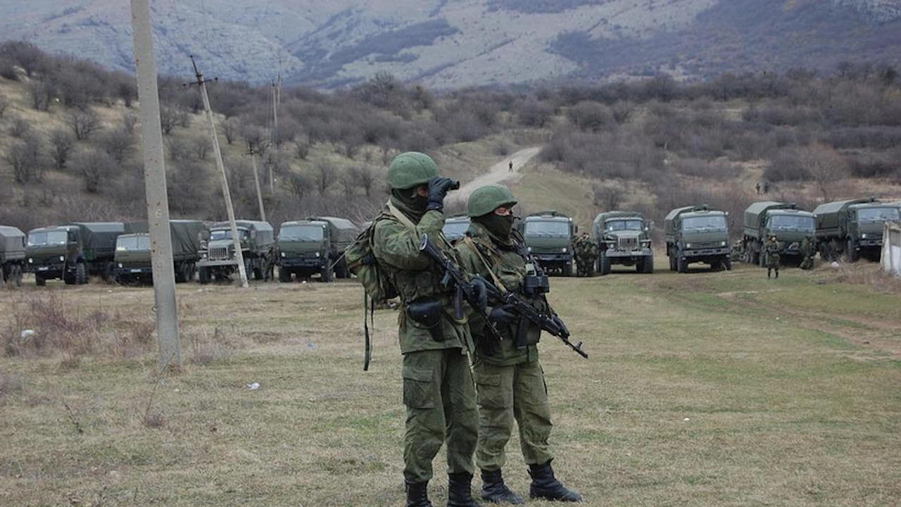 Противовъздушната отбрана в град Севастополо на анексирания Кримски полуостров беше