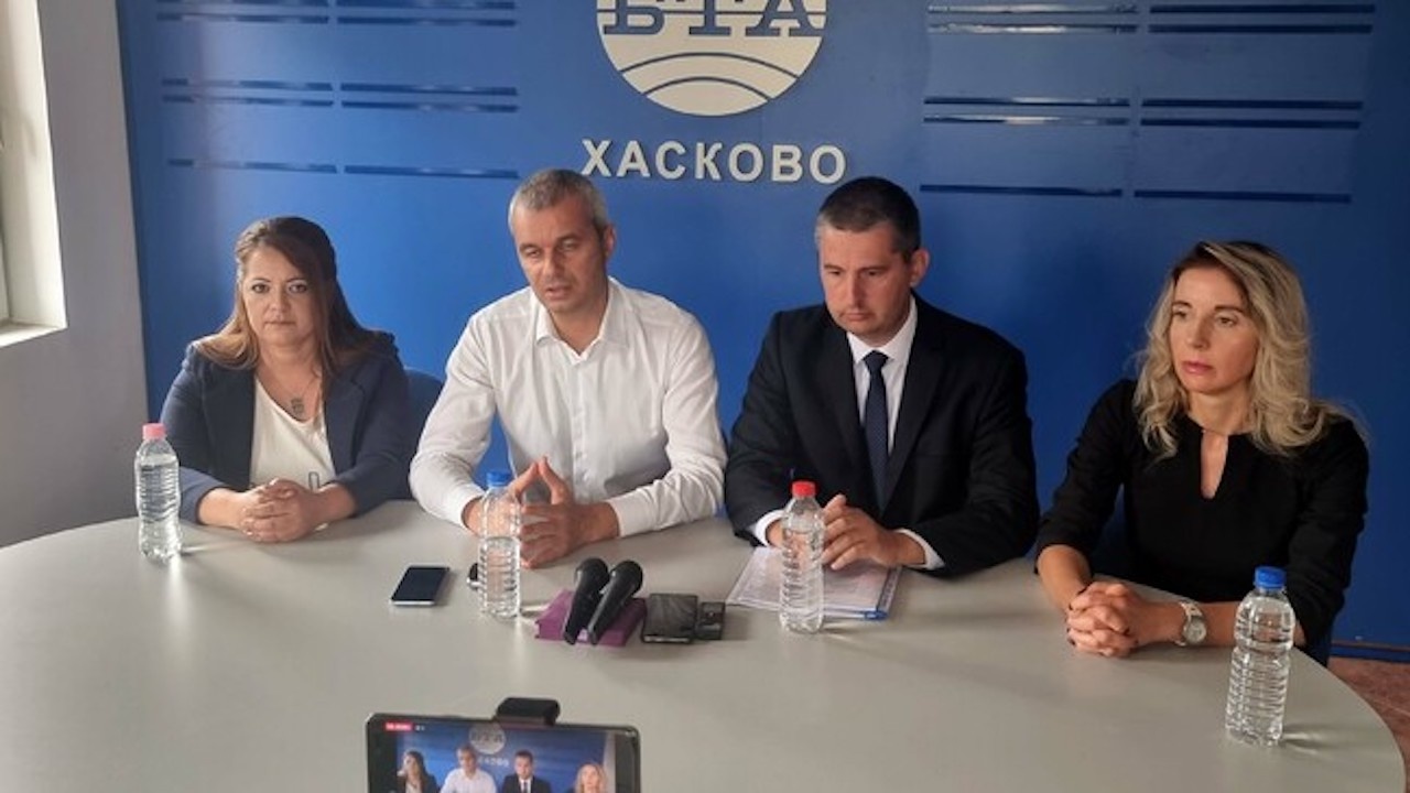 Очакваме да сме трета политическа сила в Хасково, каза водачът на листата на "Възраждане" Георги Георгиев