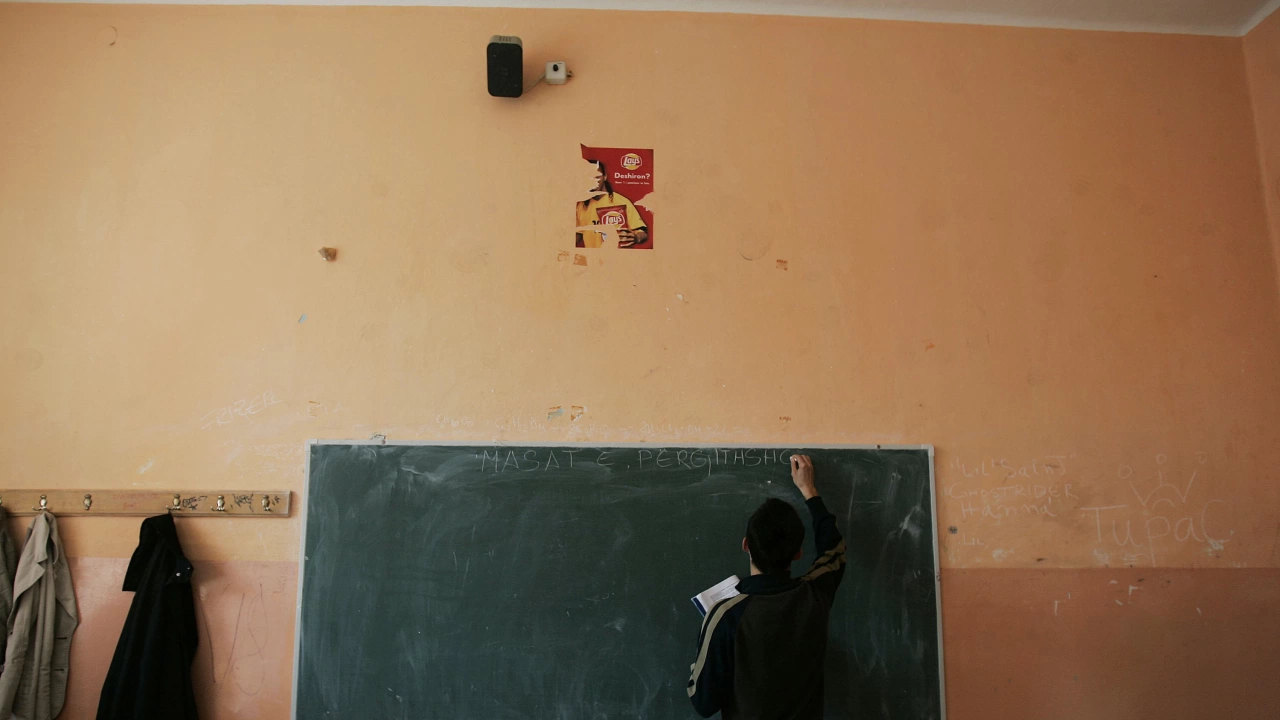 До момента в нито едно училище в столицата на Косово