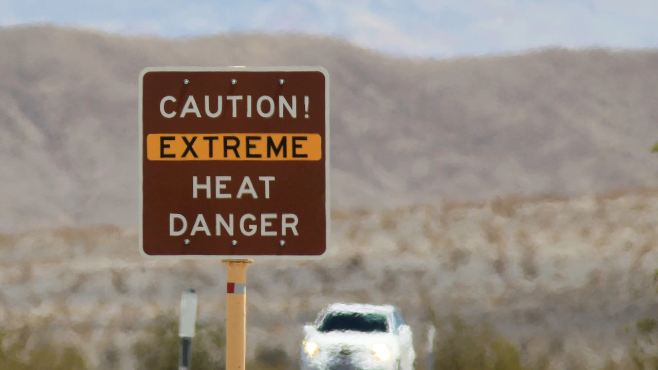 В Долината на смъртта в Калифорния регистрираха най високата температура отчитана в