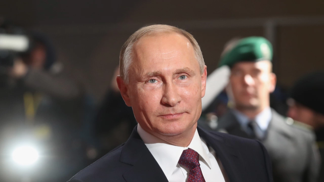 Доверието на хората в Русия към президента Владимир Путин Владимир