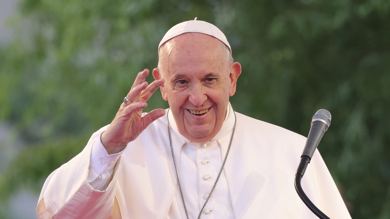 След години спорове Папа Франциск Франциск на латински Franciscus PP