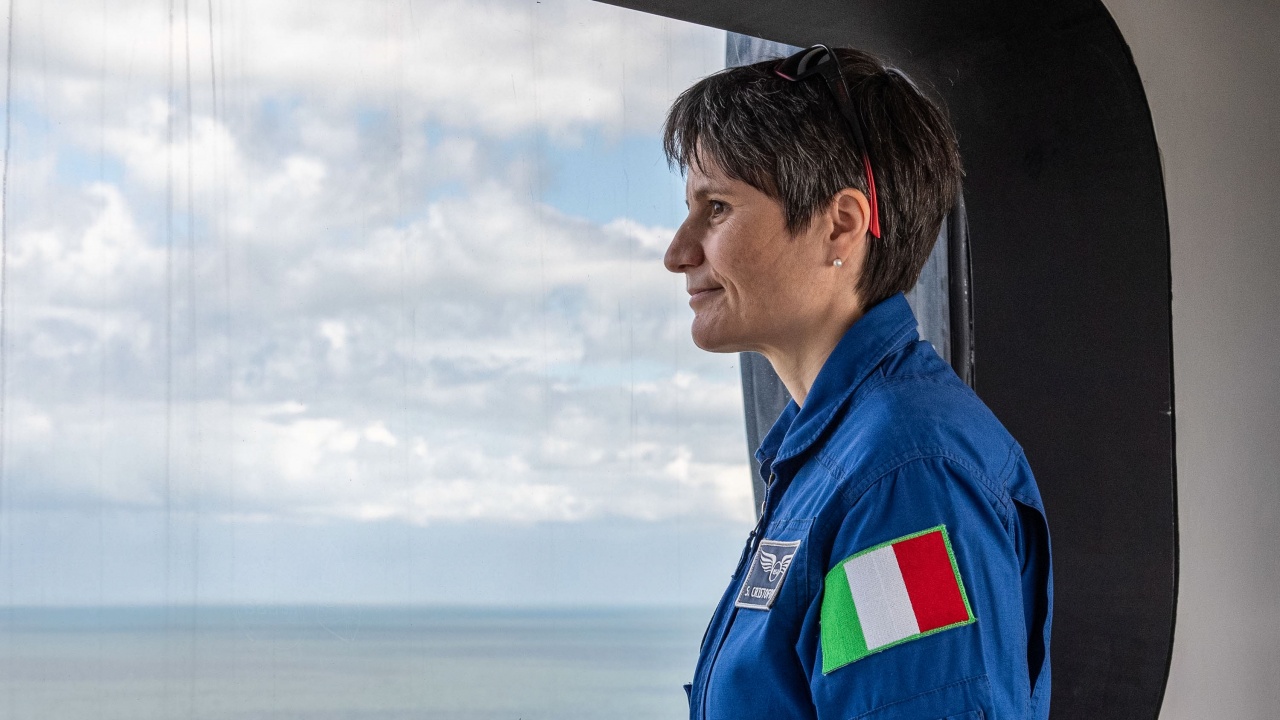 Ето я първата европейка-командир на Международната космическа станция