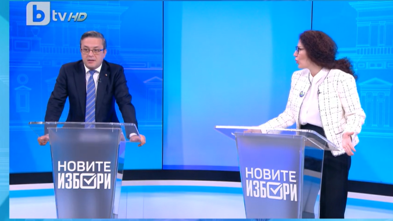 Дебат: Калина Константинова от ПП срещу Тома Биков от ГЕРБ - инфлация и заплати