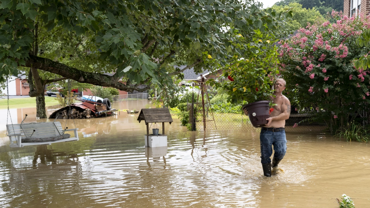 Проливни дъждове причиниха наводнения в североизточната част на американския щат