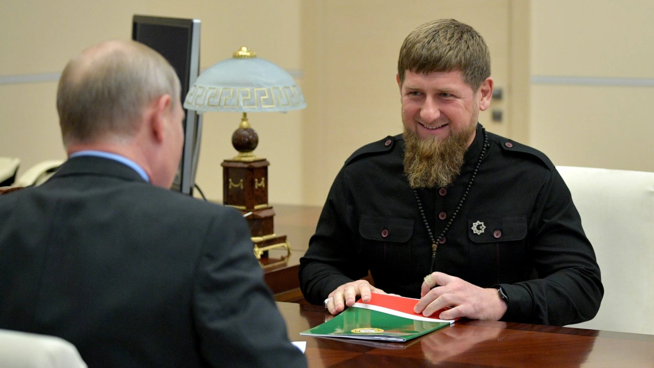 След нахлуването в Украйна чеченският лидер Рамзан Кадиров е най фанатичният