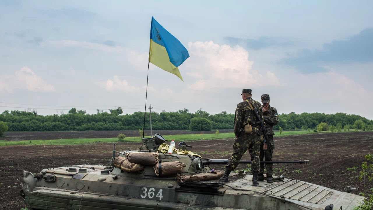 Украинската армия каза днес че си е възвърнала 500 квадратни