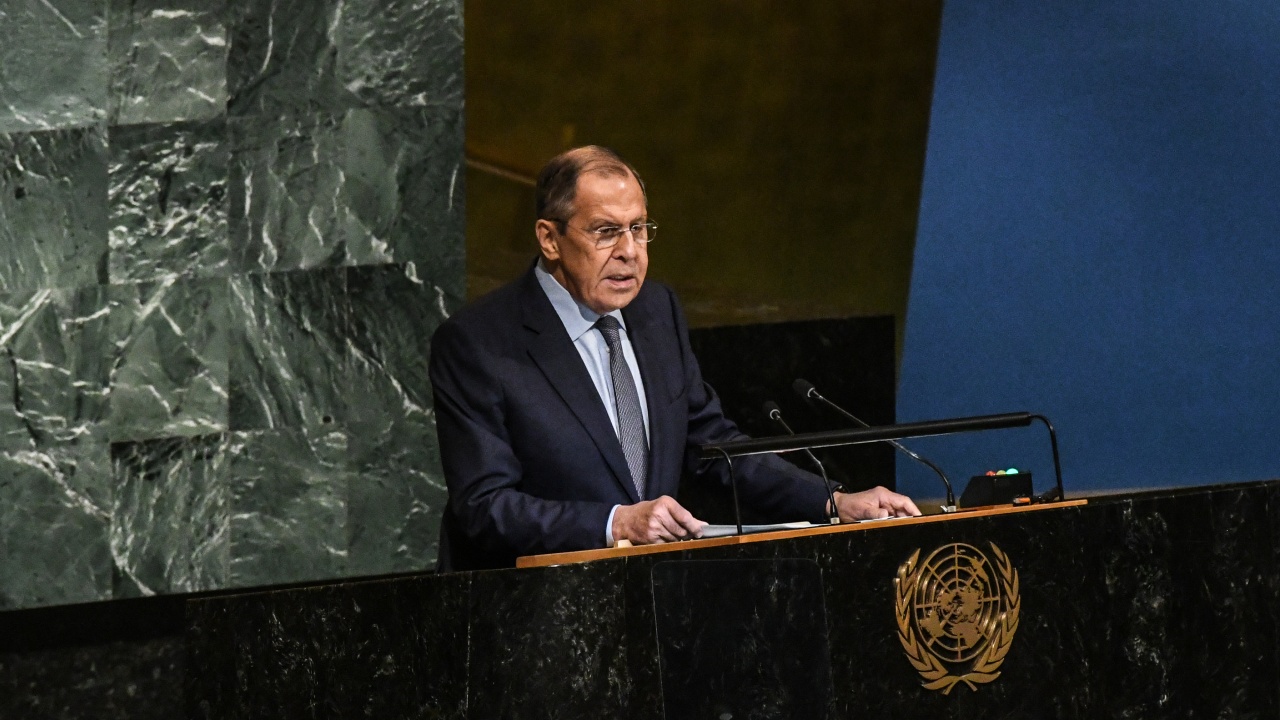 От трибуната на ООН: Лавров обвини Запада в "безпрецедентна русофобия"