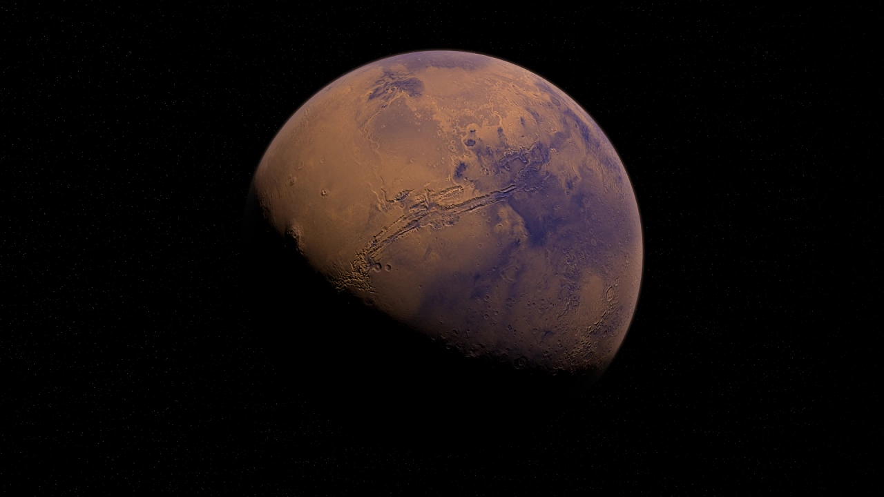 Космическият телескоп Джеймс Уеб улови ослепителната инфрачервена светлина от Марс по рано през