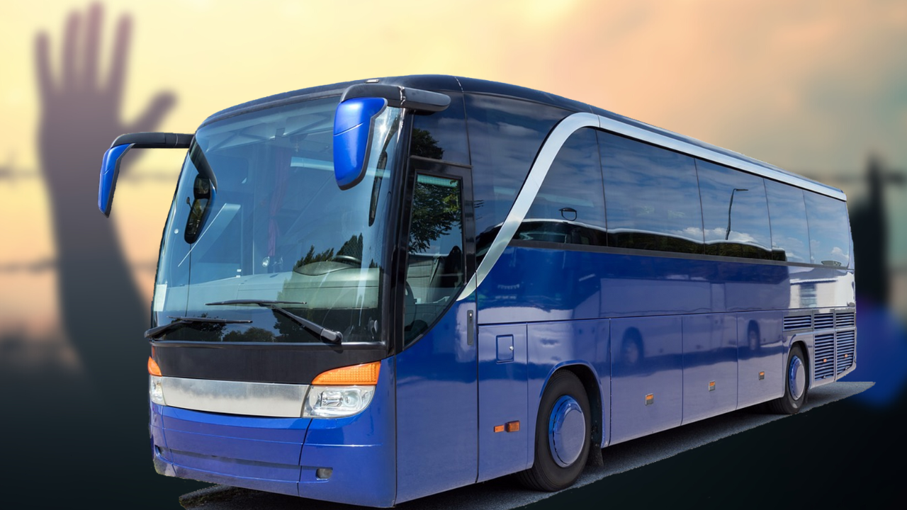 Автобус с мигранти беше конвоиран от РУ в Казанлък