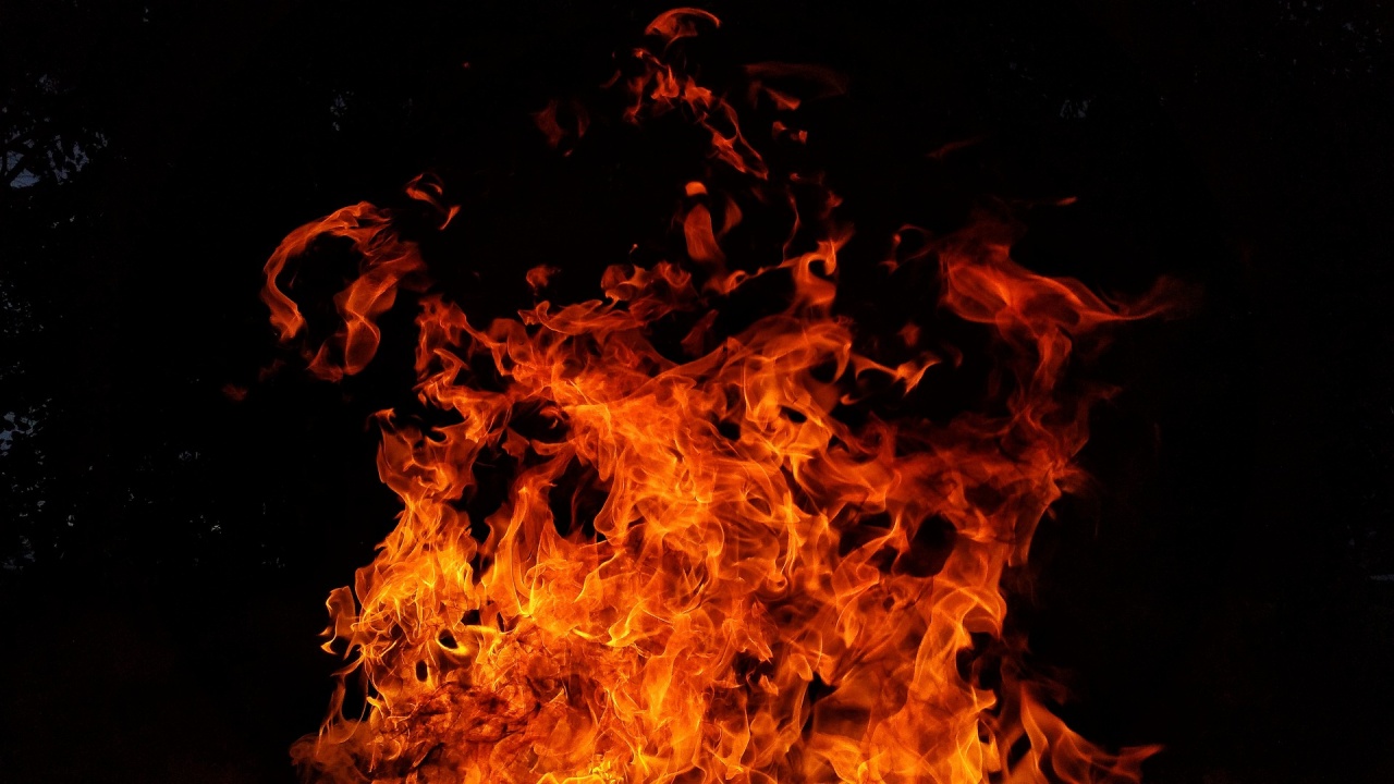 Пожар изпепели коли и склад за авточасти в Перник