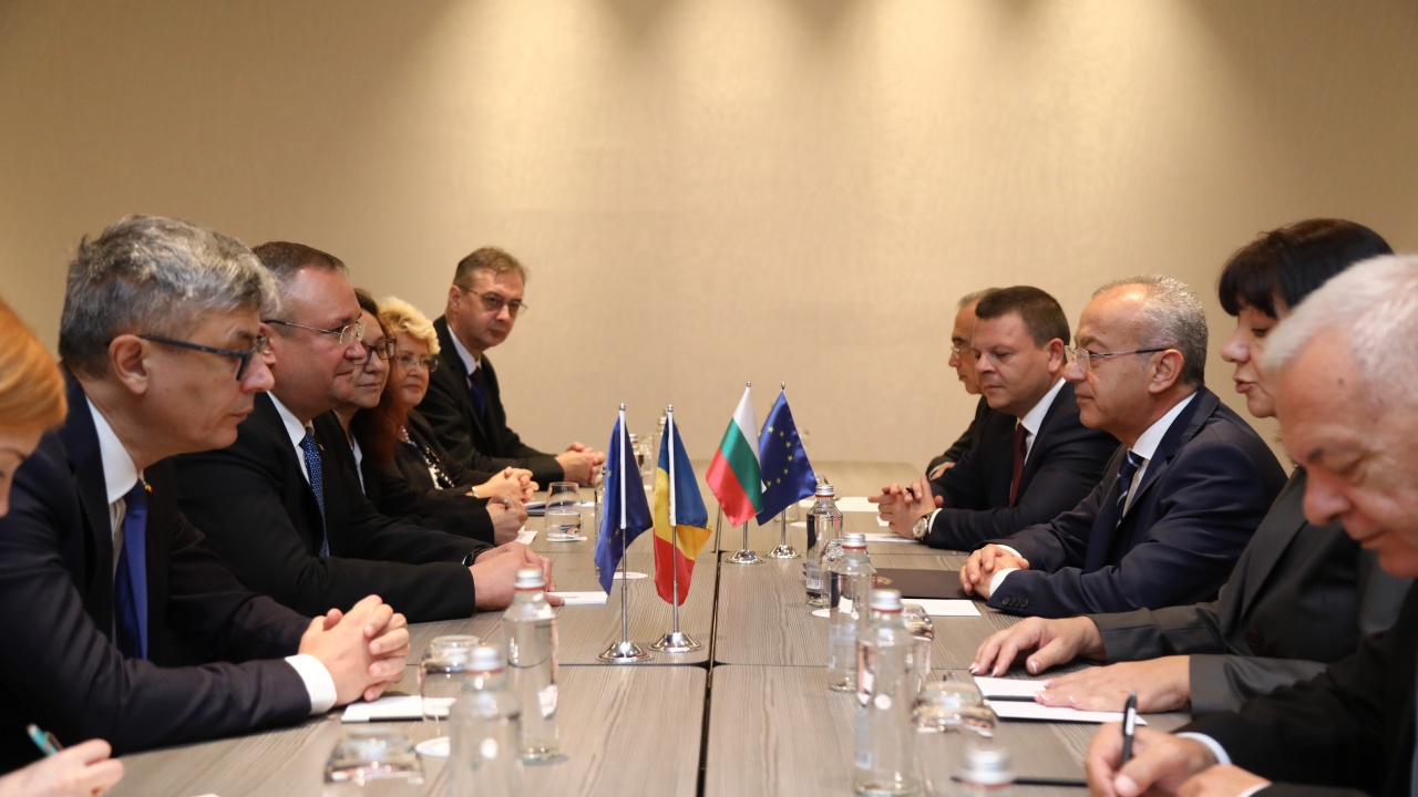 Гълъб Донев се срещна с румънския премиер Николае Чука