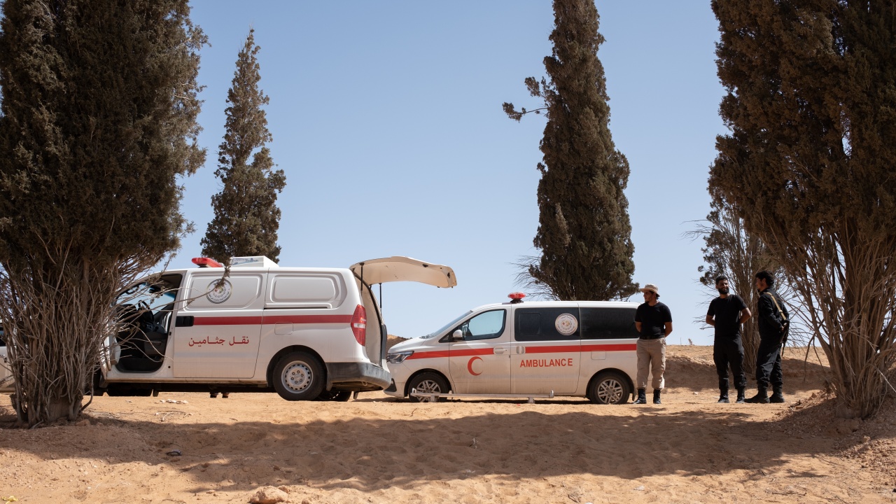 Откриха масов гроб с 42 тела в Либия