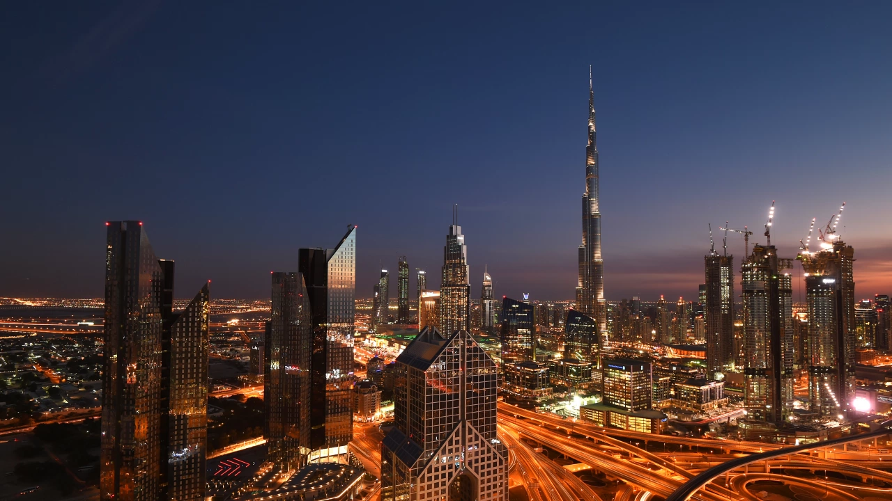 Обединените арабски емирства ОАЕ където се намира световният бизнес и