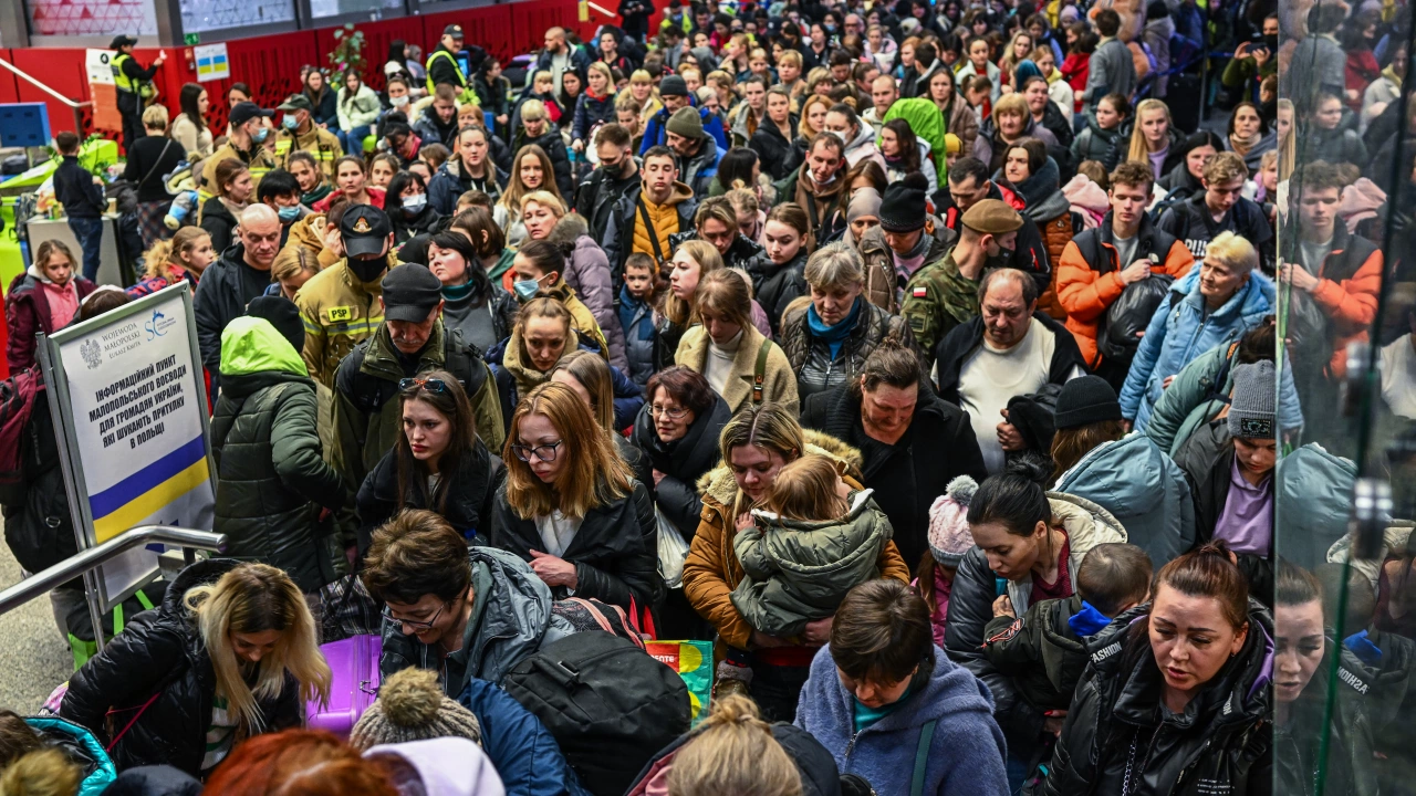Бежанците пристигащи от Украйна са допринесли населението на Германия да