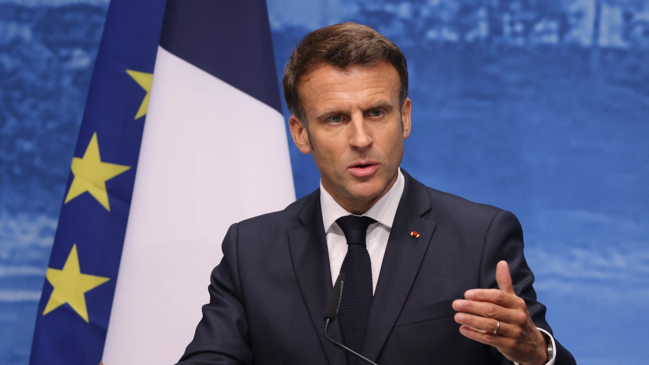 Президентът на Франция осъди твърдо анексирането от Русия на четири