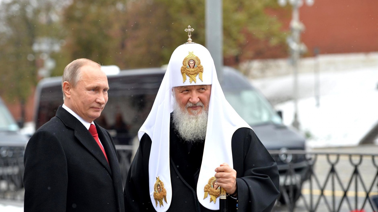 Патриарх Кирил към Путин: Бог те постави на власт