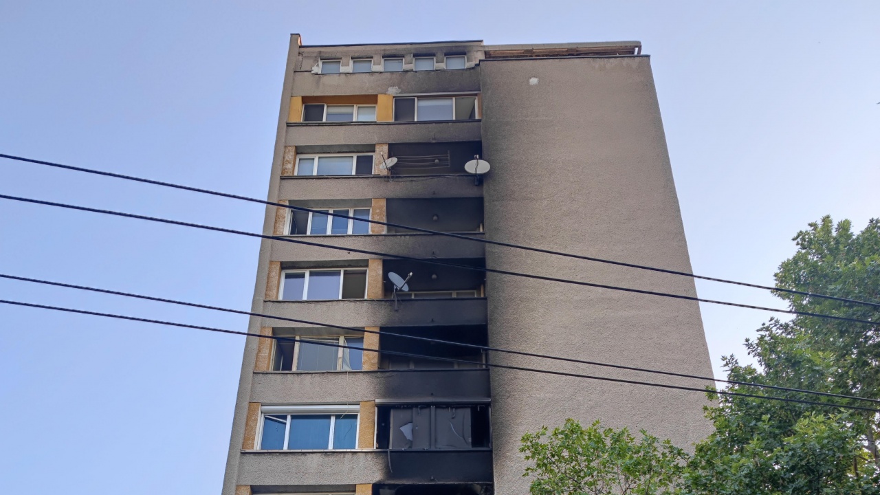 Излязоха подробности около пожара, избухнал днес в софийския квартал Младост