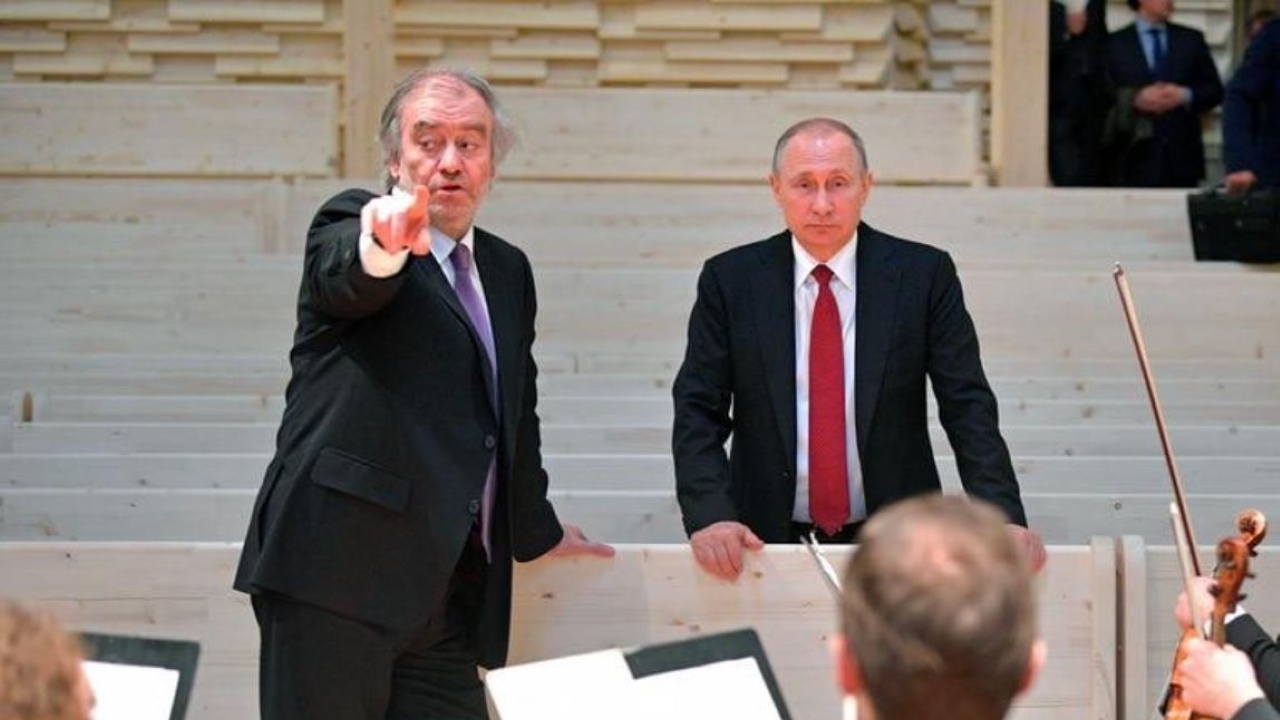 Диригентът Валерий Гергиев, който е близък с Владимир Путин Владимир