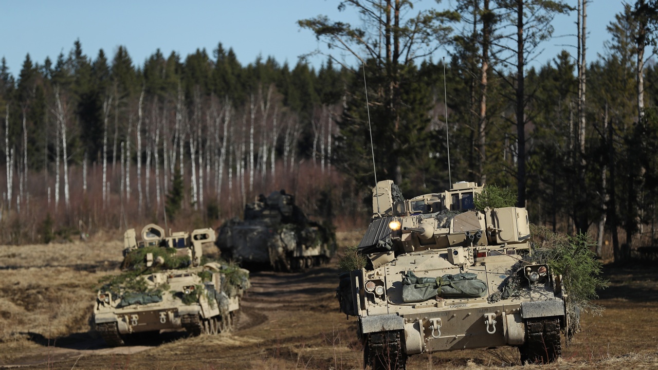 Батальонът на САЩ в Литва ще остане там най-малко до 2026 г.